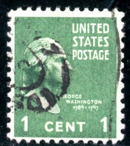 United States- SC #804 - USED - 1938 -Item USA2097NS12