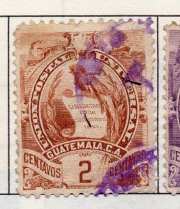 Guatemala 1886-1902 Early Issue Fine Used 2c. 138961