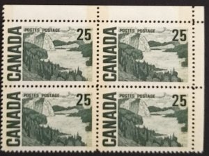 Canada 465p Corner Block UR VF MNH