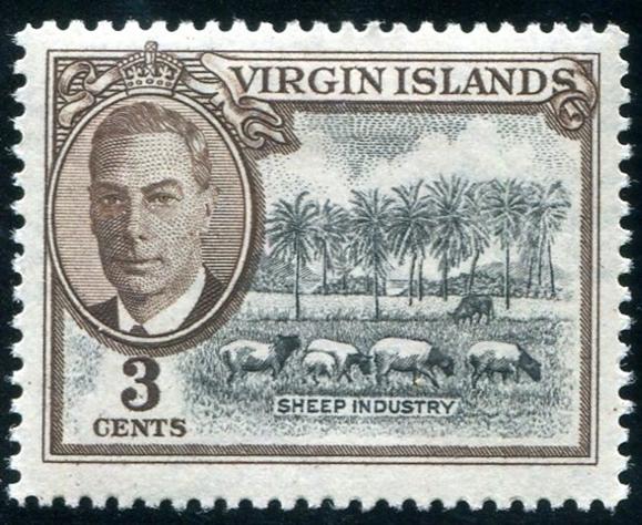 British Virgin Islands Sc#105-6 MH (VI)