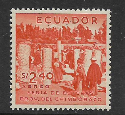 ECUADOR, C294, MINT HINGED, FERIA