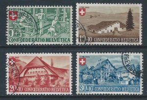 Switzerland #B146-9 Used Weaver, Farm Houses