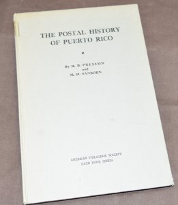 Doyle's_Stamps: The Postal History of Puerto Rico,  Preston & Sanborn @1950