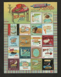 $New Zealand Sc#2593 Kiwi Kitchen sheet M/NH/VF, cv. $20