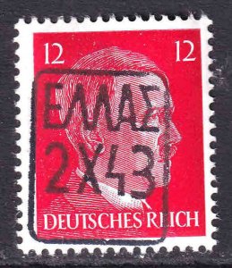 GERMANY 511B BLACK ZANTE (GREECE) OVERPRINT OG NH U/M F/VF BEAUTIFUL GUM