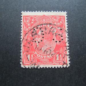 Australia 1924 SG O80 FU