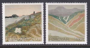 Faroe Islands 534-535 MNH VF