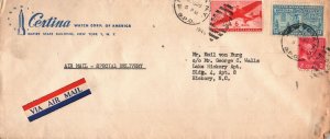 1949 Better Airmail Special Delivery - Empire State Building Cnr - B103