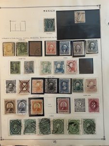 Classic Mexico collection on Scott pages