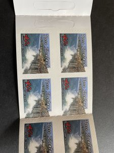 New Zealand: 2002,  Coastlines, 3 self-adhesive Booklets, SB111/3