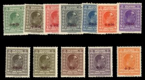 Yugoslavia #B5-16 Cat$105, 1926 Semi-Postals, complete set, never hinged