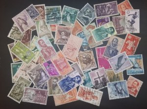 SPAIN Used Vintage Stamp Collection Lot T185