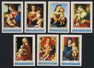 Eq. Guinea Paintings Madonnas Christmas 4v SC#7223-7231