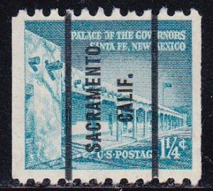 Precancel - Sacramento, CA PSS 1054A-71 - Bureau Issue