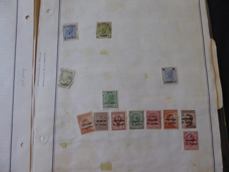 Austria 1850-1959 Stamp Collection on Album Pages