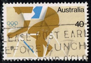 Australia #640 Bicycling; Used (0.50) (3Stars)