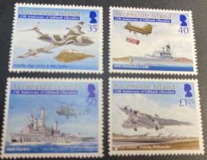 ASCENSION ISLAND # 908-911-MINT NEVER/HINGED--COMPLETE SET--2007