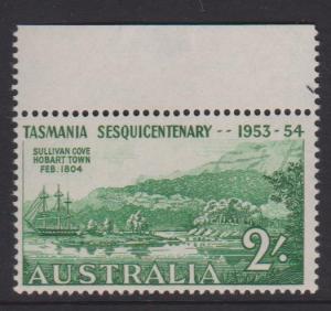 Australia Sc#265 MNH - hinged in selvedge