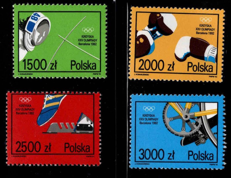 Poland Scott 3095-3098 MNH** set