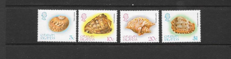 SHELLS - Cayman Islands #502-505