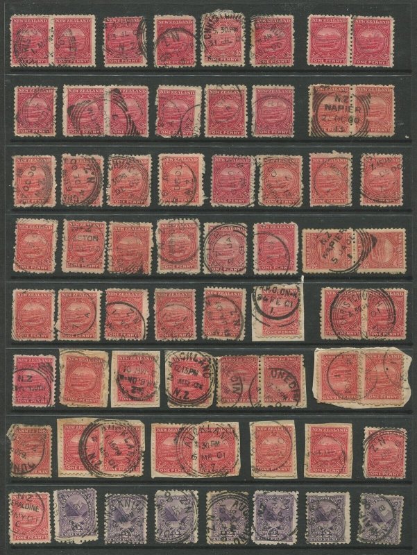 NEW ZEALAND 1881-1908 DATED COLLECTION