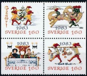 Sweden 1983 #1474-7 MNH. Christmas