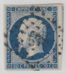 France Scott #15a Stamp - Used Single