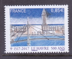 France 5289 MNH 2017 Le Havre - 500th Anniversary Issue