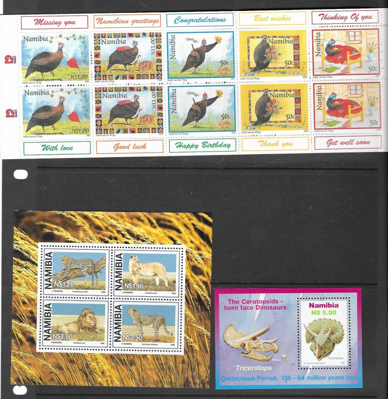 Namibia 845b,847,870b,881a,906a all MNH and very Topical, see desc.