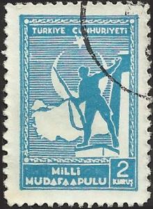 TURKEY - #RA50 - Used - SCV-0.25