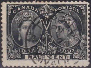 Canada #50 F-VF Used  CV $110.00  Z700