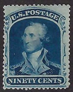 US Scott #39 Used F-VF PF Cert 2001 genuine with reperforation on left