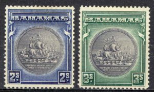 Bahamas Sc# 90-91 MH 1931-1946 Seal of Bahamas