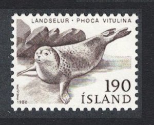 Iceland Common seal Marine Animal 1980 MNH SG#585