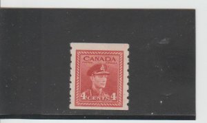 Canada  Scott#  267  MNH  (1943 George VI Coil Stamp)