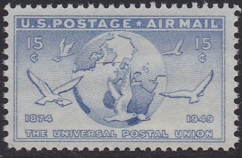 C43 Globe And Doves MNH