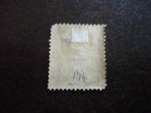 Stamps - Great Britain - Scott# 33 - Used Penny Red