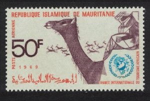 Mauritania Camel African Tourist Year. 1969 MNH SG#333