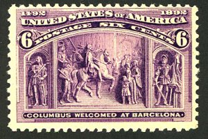 U.S. #235 MINT OG NH