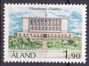 Finland-Aland Isls.  13 MNH 1989 1.90m Town Hall
