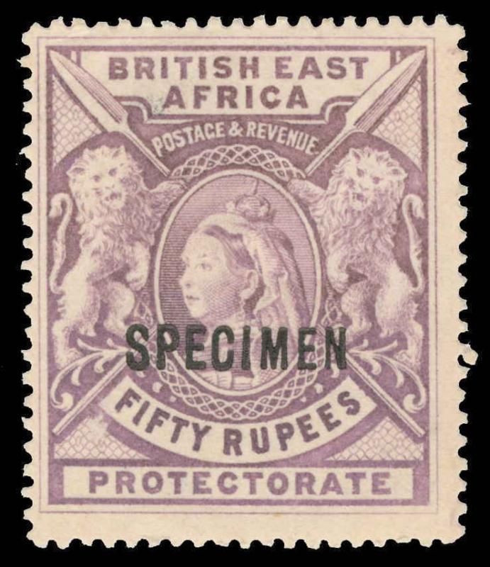 British East Africa Scott 109s Gibbons 99s Specimen