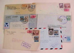 COLOMBIA  5 COVERS  MANCOMUN 1940's TO  USA