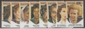 Tanzania Scott #998a-998h Stamps - Mint NH Set