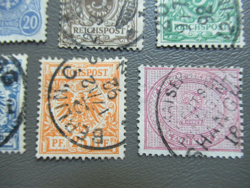 Germany Misc early stamps used