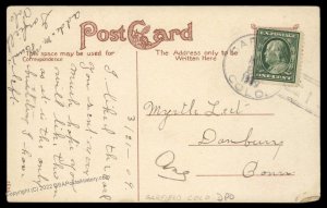 USA 1909 Garfield Colorado DPO Helbock R1 Cover 92924