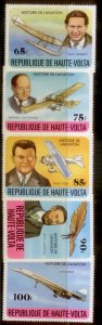 Burkina Faso 1978 SC# 462-6 Planes CTO L163