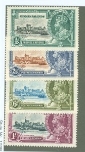 Cayman Islands #81-84  Single (Complete Set)