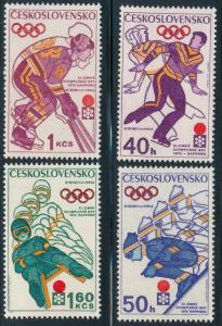 Czechoslovakia - Sapporo Olympic Games MNH Set (1972)