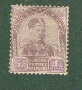 MALAYA JOHORE 18 MH BIN $1.00