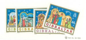 Gibraltar #558-561  Single (Complete Set)